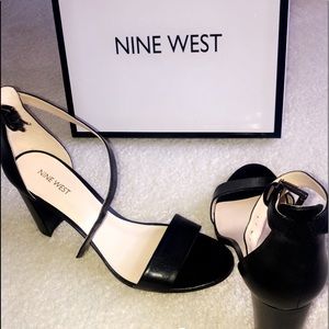 Nine West black heels